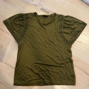 J crew flutter tee